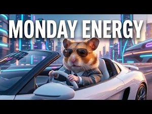 Monday Morning Music ☕ Energizing Productivity Mix ft. Driving Hamster