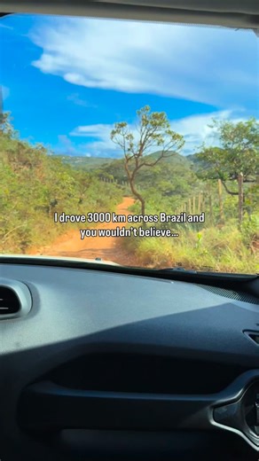Fien | Lisbon Tour Guide on Instagram: "I left with 10 pairs of Havaianas 🩴 3000km in Brazil doesn’t take you super far, let’s be honest 😅. The country is a continent on its own! But I enjoyed to explore the lesser traveled roads by car in the states Minas Gerais and Bahia! Have you seen Brazil…outside of Rio?"