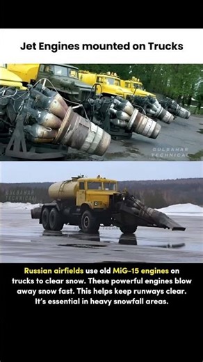 JET ENGINES on TRUCKS?! Russia’s INSANE Snow Removal Hack! ❄️🔥