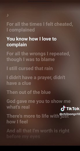 God Gave Me You - Song Lyrics Full English Version