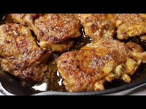Easy Honey Yogurt Chicken Thighs | Oven Baked Chicken Dinner | Chicken Thighs Recipe