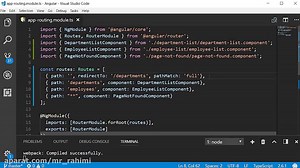 Angular 5 Tutorial - 24 - Wildcard Route and Redirecting Routes