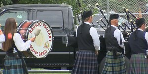 Nauvoo Bagpipe Band helps close out Quincy Park Band summer concerts