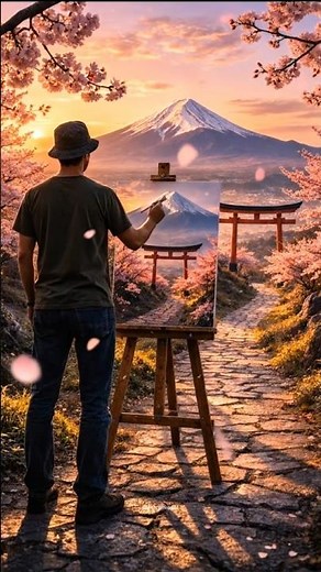 Mount Fuji at Sunrise | Cinematic Art Short Film