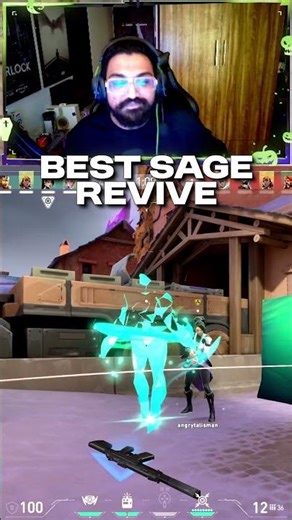 Best Sage Revive I’ve Ever Seen 😭🔥 | Valorant