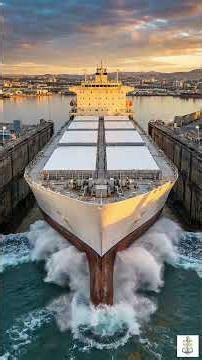 Bulk Carrier Ship Building Step by Step 😱🚢 Amazing Mega Ship Process! #marineservices #shorts