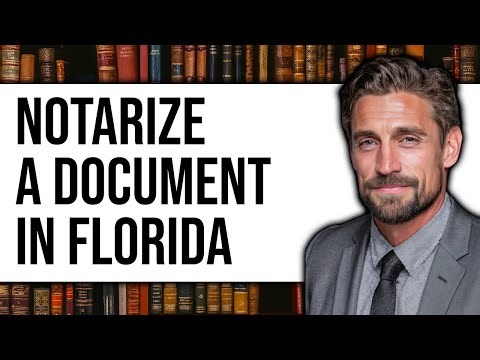 How To Notarize a Document in Florida