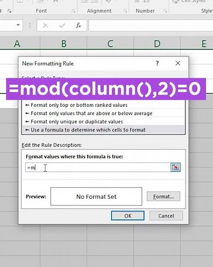 How to Shade Alternate Columns in Microsoft Excel | Microsoft Office Tutorials | Windows 10 Explore