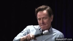 Bryan Cranston Mic Drop on Make a GIF