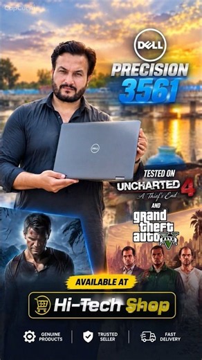 Dell Precision 3561 Tested! Can This Workstation Game? # #uncharted4 #laptop #gta