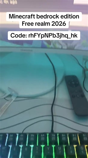 Join the Free Minecraft Bedrock Realm 2026 Today!