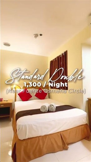 Standard Double Room at Palladium Suites Cebu 🇵🇭 | Hotel Room Tour #cebutravel #cebucityhotel