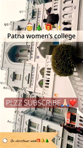 🎅🎄🎁✨ patna women’s college Christmas #trending #christmas #viral