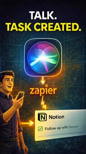 Use Siri to Create a Task inside of Notion