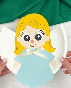 7.7K views · 26 reactions | Cutest boy or girl Christmas angels! Use the printable pattern  | Simple Everyday Mom | Facebook