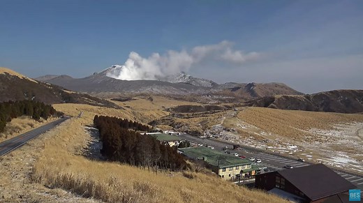 阿蘇中岳草千里ライブカメラ(熊本県阿蘇市永草)