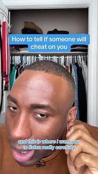 How to tell if someone will cheat on you