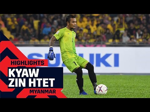 Kyaw Zin Htet Save Compilation ✨ 🧤 | #AFFSuzukiCup 2018