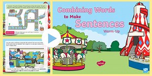 Year 1 Combining Words to Make Sentences Warm-Up PowerPoint