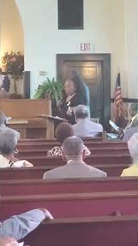 Welcome speech for pastors installation program. At Greater Mount Sinia Baptist Church.