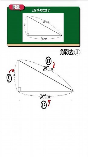 三平方の定理 解法①