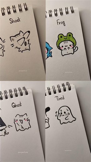 How to draw easy cat tutorial #drawing #cat #tutorial #fyp #art