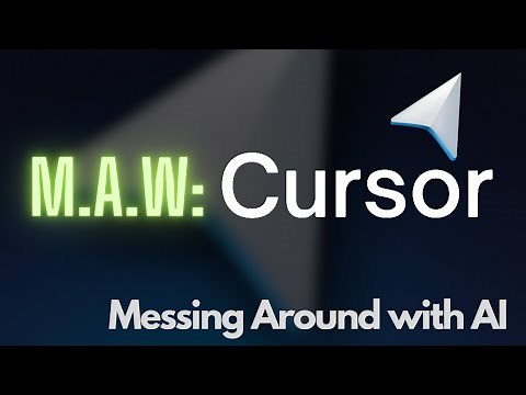 Messing Around with AI: Cursor the AI Code Editor