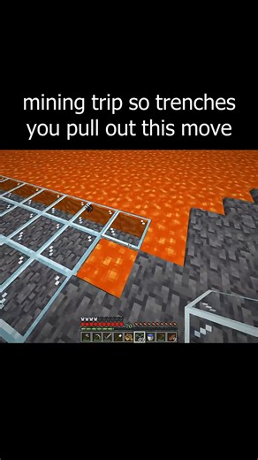 mining trip so trenches, you pull out this move #minecraft #minecraftmemes #minecraftbuilds #minecraftpe #minecraftmods | Leaf World
