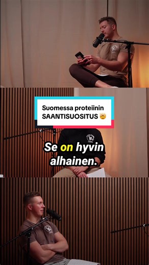 Uskomatonta proteiinin saantisuositusta Suomessa