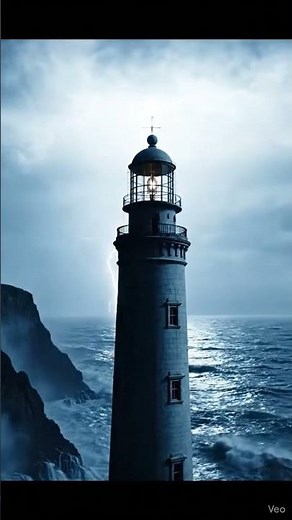 🌊 Stormy Coastal Lighthouse – Cinematic Ocean Tempest in 4K HDR