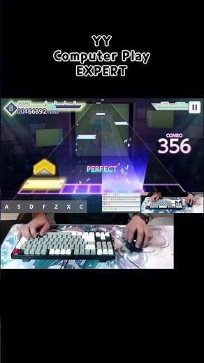 [프로세카/プロセカ] 컴퓨터로 되는거였음? YY (EXPERT) Computer Play #shorts #프세카 #기행플 #프로젝트세카이