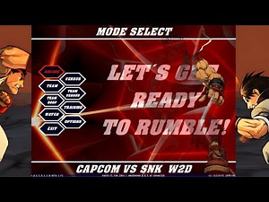 CAPCOM VS SNK - WARRIORS OF 2 DIMENSIONS 2025 | No OpenBoR [MGN]