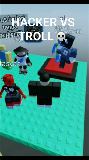 hacker vs troll#robloxscript#roblox