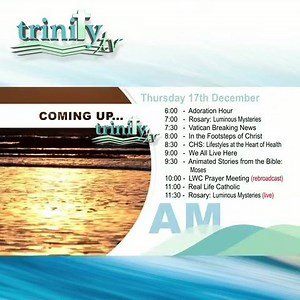 1K views | Our schedule for today! | Trinity TV | Facebook