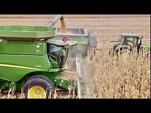16 Row on John Deere S770 Review