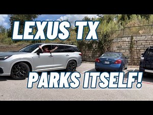 New Lexus TX Can Park Itself: a "Hands-Off" Demo!