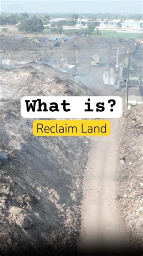 What is reclaim land in India? || ￼ Garbage Mountain of Delhi future.