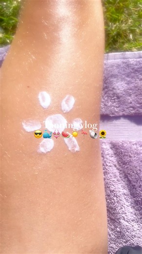 Tanning Vlog ☀️ Bikini, SPF & Summer Glow 👙✨