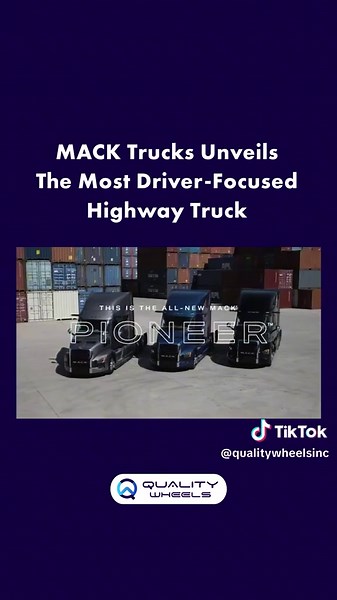 Introducing the New Mack Pioneer Highway Truck