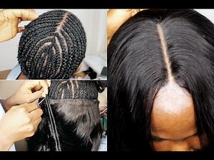 HOW TO DO: Full Sew In WEAVE No Leave Out Tutorial Video For BEGINNERS