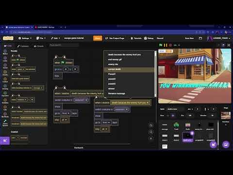how to add a timer on scratch (to our game we made the escape room game)