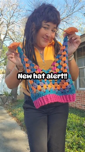 Prism Jester Cap 🎪🌈 Inspired by some of the cutest jester-style hats i’ve been seeing float around pinterest lately. I wanted to use up my scrap yarn and put my own spin on them — bright colors, playful textures, and extra details like squeakers and little danglies for when you need to fidget. Perfect for festivals, silly moments, and tomfoolery. Small drop coming soon ✨ #crochethat #clowncore #jester #ravewear #festivalfashion | Ocean Wolf Creations