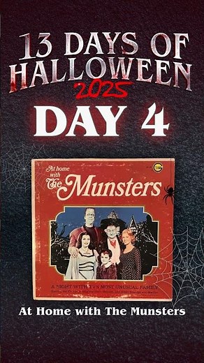 Day 4 – At Home With The Munsters (1964 Vinyl Rip) | 13 Days of Halloween 🎃