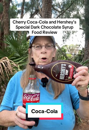 Coca-Cola Cherry mixed with Hershey’s Special Dark Chocolate Syrup food review. By viewer request. Is it better than chocolate syrup and Dr Pepper? This is not sponsored. #foodreviews #chocolatesyrup #cherrycola #sodareview