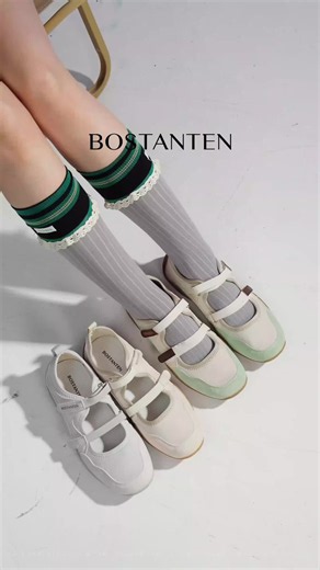 👭Sister, the color scheme of these shoes is perfect for everyday wear, and they're so comfortable to walk in! 😄Don't you really want to try them?🙋‍♀️🙋‍♀️#womenshoes #footballtiktok #flatshoesmalaysia #soccergirl #myfashion