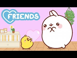 Best Friends, Always There 💕 Funny and Heartwarming Molang Moments