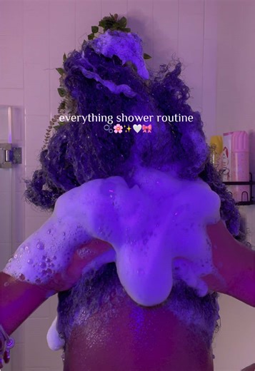 Everything shower routine. 🫧🌸🫶🏾 Clean, soft, reset. Type 4 hair. Keep it simple. Strong. No fluff. #EverythingShower #ShowerRoutine #WashDayRoutine #SelfCareRoutine #ShowerTok everything shower, everything shower routine, wash day routine, shower routine aesthetic, hair wash day, full shower routine, self care shower, body care routine, deep clean shower, shower reset, hygiene routine, feminine self care, clean girl shower, shower tiktok, hair washing routine, cozy self care routine, glow up