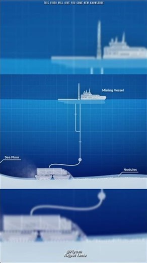 How Are Minerals Extracted From The Sea? #science #sciencefacts