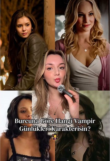Burçlara Göre Vampir Günlükleri Karakterleri