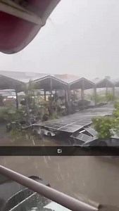 286K views · 666 reactions |  Happening Now: A downpour has caused part of the solar panel car park sheds at A&C Mall to collapse onto several vehicles! #ChannelOneNews | Citi TV | Facebook
